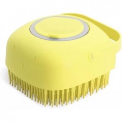 Silicone Shower Brush YELLOW