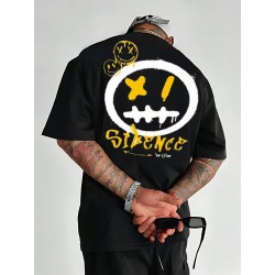 ٍSilence T-shirt Urbain en Coton Unique et Ultra Confortable - Tailles S à XXL