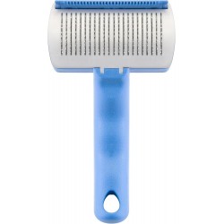 Brosse de toilettage autonettoyante PetZoom avec tondeuse pour animaux de compagnie en prime