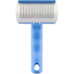 Brosse de toilettage autonettoyante PetZoom avec tondeuse pour animaux de compagnie en prime