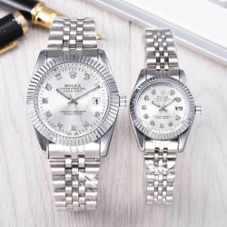 Jam rolex couple online original