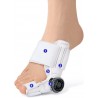 HEIBTENY Appareil d'hallux valgus - Pour orthèse - Séparateur de pouce - Bouton réglable - Séparateur d'orteils pour orthèse -