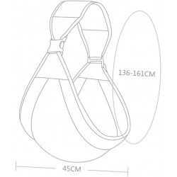 SAFIGLE Sling Bébé Porte-bébés Pour Nouveau-nés Porte-bébés Pour Enfants Porte Bebe Naissance Porte-bébé Respirant Alimentation