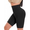 NINGMI Gaine Ventre Plat Femme Taille Haute Panty Gainant Culotte Amincissante Body Shaper Short Gainant Shapewear, Noir, L