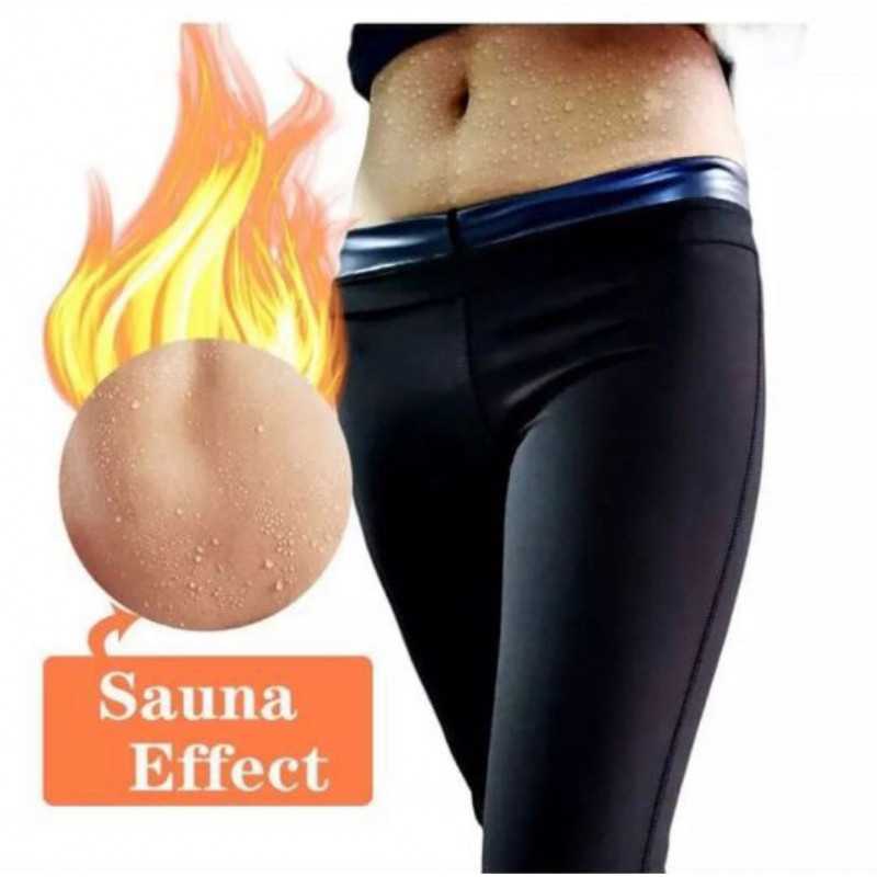 Legings Anti Cellulite Pantalon Sauna Minceur Femme Sport Gaine Jambes Body  Amincissant S/M/L