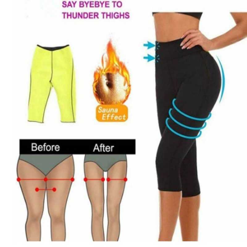 Pantalon de Sudation Femmes, Legging Minceur Anti Cellulite, Pantalon de  Sauna