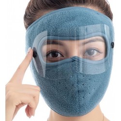 Masque d'hiver coupe-vent en peluche épaisse pour cyclisme, protection contre le froid, cadeau d'hiver chaud pour la famille,