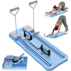 Pilates Reformer, Planche abdominale multifonctionnelle, Pilates Reformer pliable, Pilates Board Pilates Reformer Set pour la