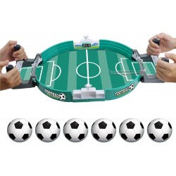 Uhngw Petit Jeu de Football à Main, Petit Jeu de Football sur Table,Jeux de Football pour - Ballon de Football de Table pour,