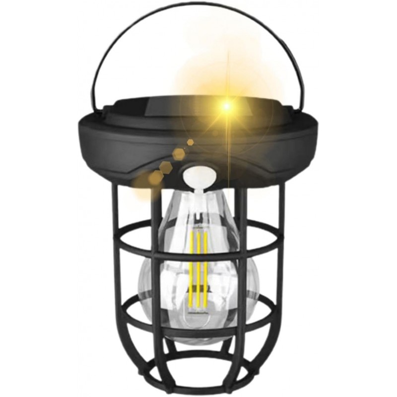 Lanterne LED pour extérieur – Lampes solaires rechargeables étanches | Lanterne d'extérieur multifonctionnelle à haute