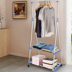 Standing clothes rack