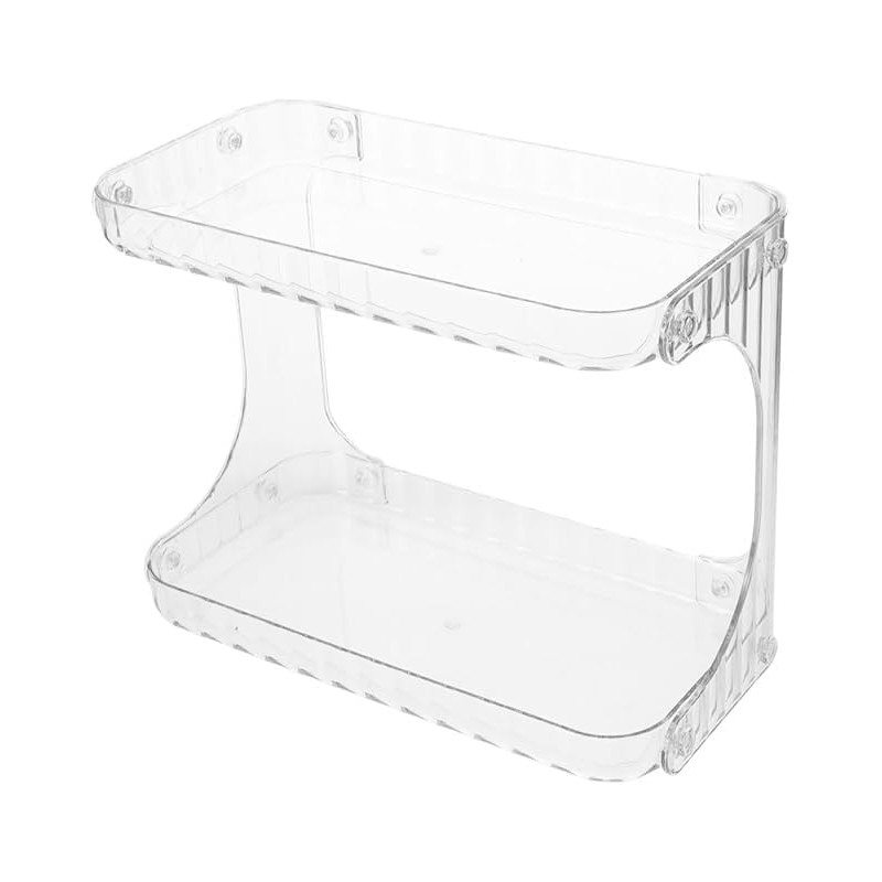 Multipurpose Spice Rack | Cuisine Comptoir Top Organisateur | 2-Tier Cuisine Rangement Organisateur Étagères | Jars et