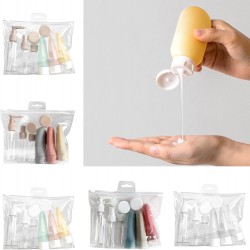 SHUIXIN Lot de 11 flacons de cosmétiques rechargeables avec pulvérisateur à pression Outils de maquillage pour voyages