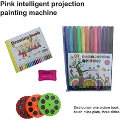 Bureau dapprentissage des enfants avec projecteur Smart, les enfants Peinture Bureau avec Lumière Musique Apprentissage Peinture