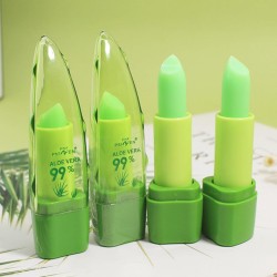 Aloe Verà Baume à lèvres Gloss à lèvres avec effet changement de couleur Magic Temperature Baume à lèvres pour femmes 3,5 g