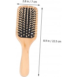 FOMIYES 2 Pièces Brosse à Cheveux Brillante Peignes à Cheveux Tout Pinceau Coiffant Peignes à Coussin D'air Brosse Propre