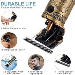 Machine à Raser | Coupe De Cheveux Professionnel Rechargeable Sans Fil Électrique Clippers Trimmer Cheveux Cutting Kit avec 4