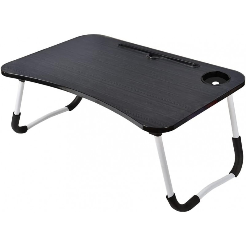 Table de lit pour Ordinateur Portable, Bureau Debout pour lit et canapé, Plateau de lit pour Petit déjeuner, Support de Lecture