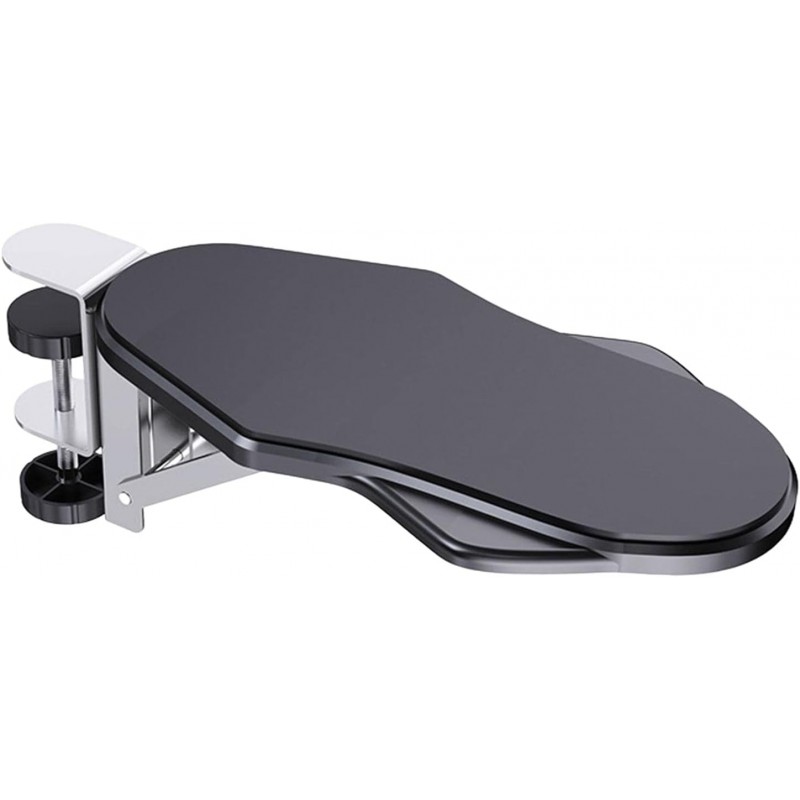 Dickly Accoudoir D'ordinateur Ergonomique pour Bureau, Repose-coude pour Table Bureau Chaise Bureau Maison, Pliable