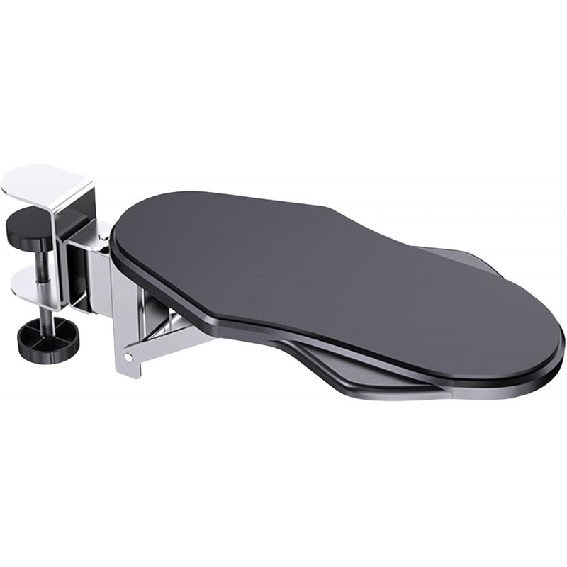 Dickly Accoudoir D'ordinateur Ergonomique pour Bureau, Repose-coude pour Table Bureau Chaise Bureau Maison, Pliable