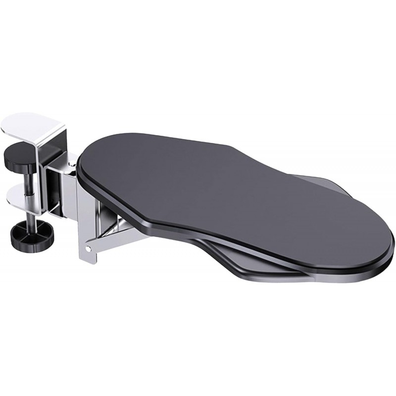 Dickly Accoudoir D'ordinateur Ergonomique pour Bureau, Repose-coude pour Table Bureau Chaise Bureau Maison, Pliable