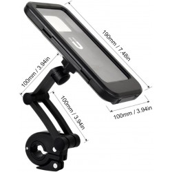 YOUNICE Moto Support de Téléphone Portable Vélo Support de Téléphone Portable étanche, Support de Téléphone Portable Universel