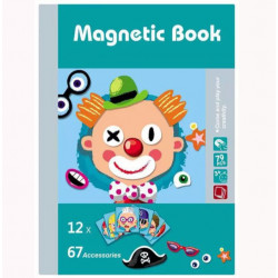 Book Magnetic Stickers 3D...