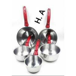 Hms Set of 5 saucepans -...