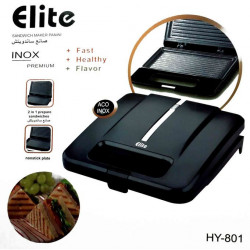 Elite Panini Maker - 750W...