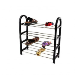 4 Layers Shoe Rack Storage...