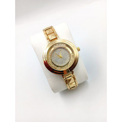 gold plated watch for women