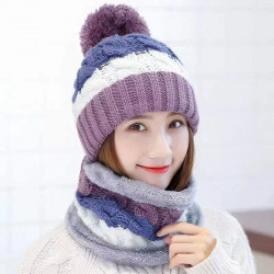 Warm winter hat for women