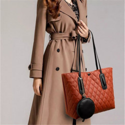 pu leather handbag for women