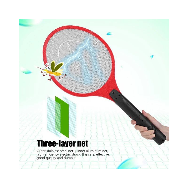 Raquette électrique Bloq'Insectes anti-insectes volants