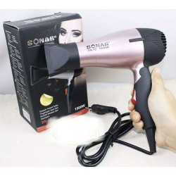 Sonar professional foldable and portable hair dryer 1500W