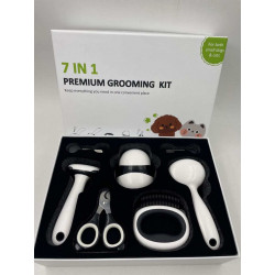 Premium 7-in-1 grooming kit...