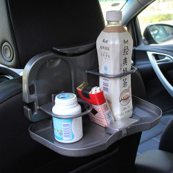 Car Back Seat Drink Tray