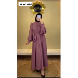 Abaya avec ceinture hotsell