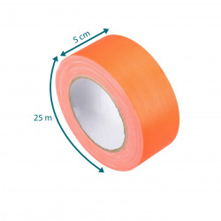 Orange Gaffer Tape – 25m