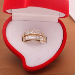 Set of bridal rings for women