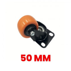 50 mm orange castors...