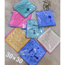 A set of 12 mini wet pads...