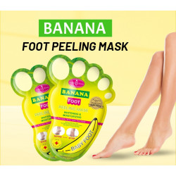 Exfoliating foot mask with...