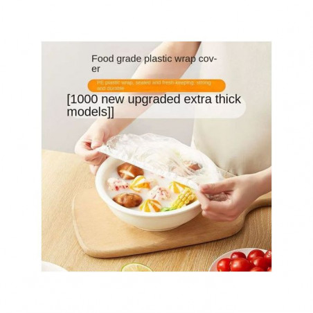 100 sacs élastiques de conservation des aliments
