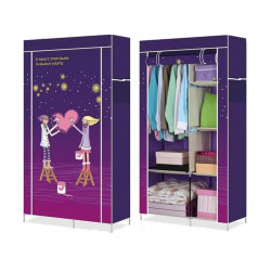 Armoire de rangement en tissu 