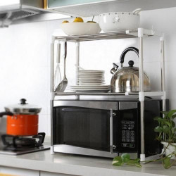 Microwave oven kitchen rack...