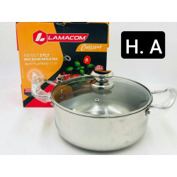 Lamacom STAINLESS STEEL POT...