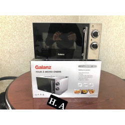 microwave oven, black...