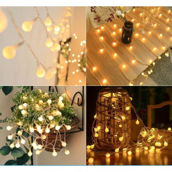 Snowball Garland Lights...