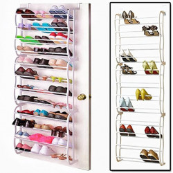 Wall-mounted shoe rack and...